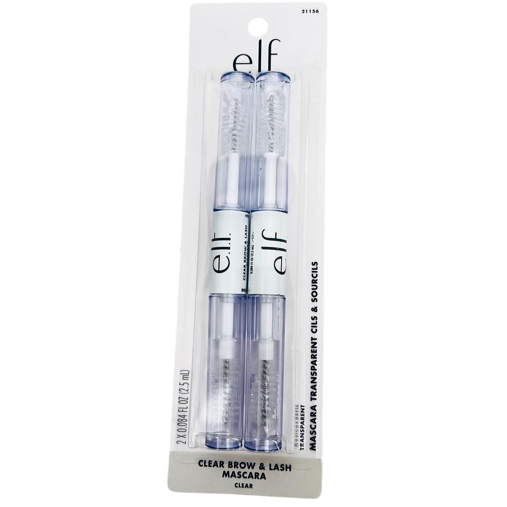 ELF Clear Brow & Lash Mascara 2 Pack .084 Fl Oz